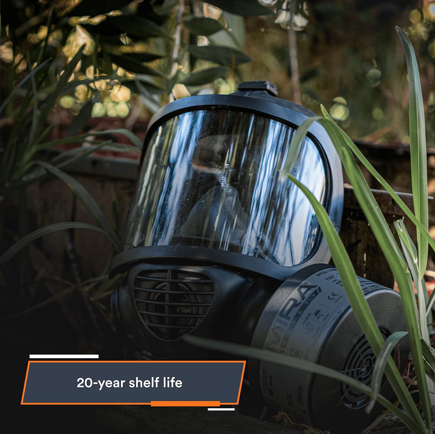 CBRN Gas Mask Filter NBC-77 SOF 40mm Thread - 20 Year Shelf Life