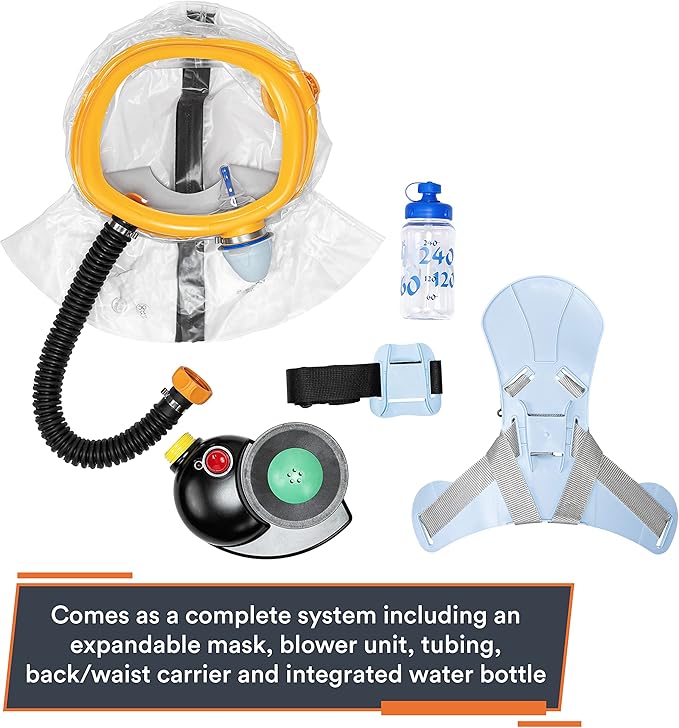 CM-3M CBRN Child Escape Respirator / Infant Gas Mask with PAPR