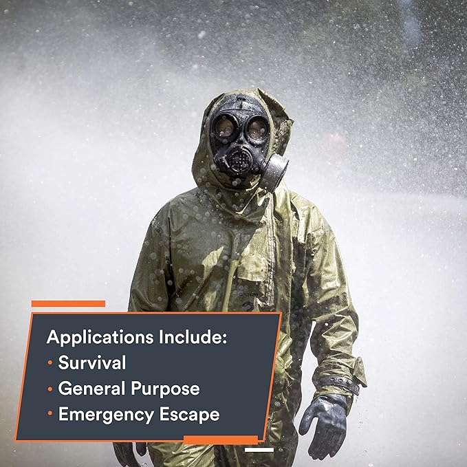 MIRA Safety CM-7M® Military Gas Mask - CBRN Protection Military Special Forces, Police Squads, and Rescue Teams