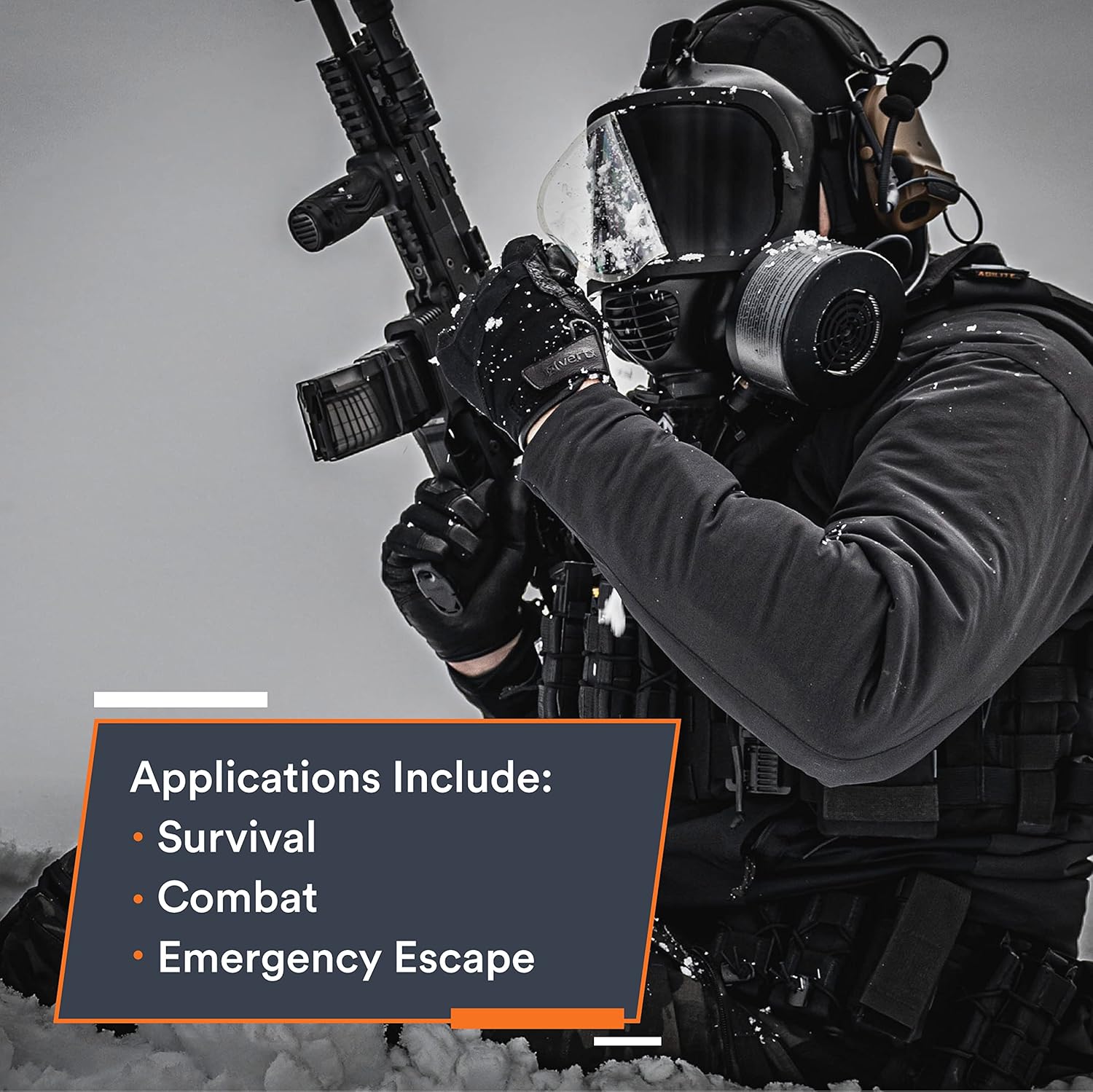 CBRN Gas Mask Filter NBC-77 SOF 40mm Thread - 20 Year Shelf Life