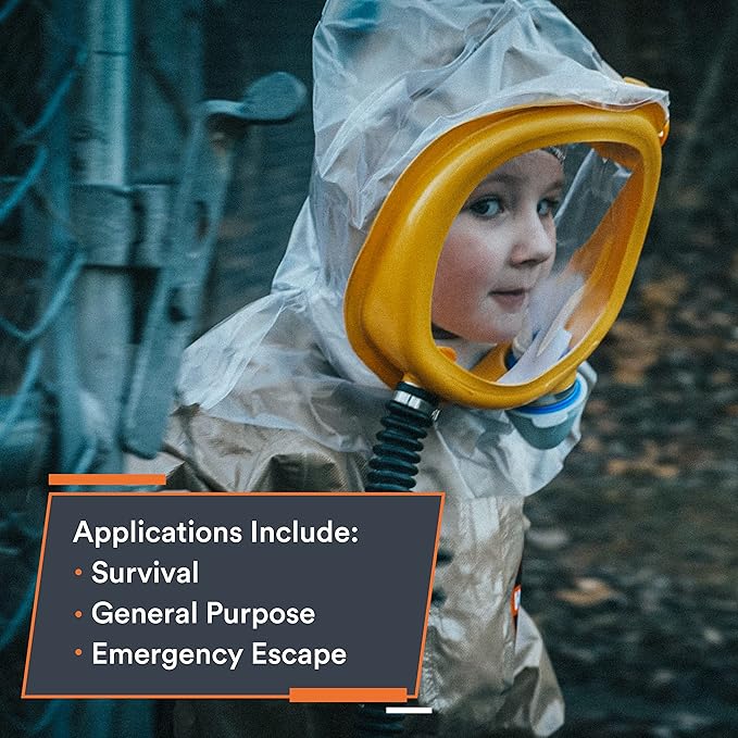 CM-3M CBRN Child Escape Respirator / Infant Gas Mask with PAPR