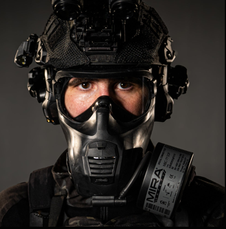 MIRA Safety® Tactical Gas Mask: C21™ Full Face Respirator